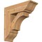 Ekena Millwork Westlake Traditional Smooth Bracket w/ Offset Brace, Western Red Cedar, 7 1/2"W x 22"D x 22"H BKT0806X22X22WTL01SWR - alternate 1